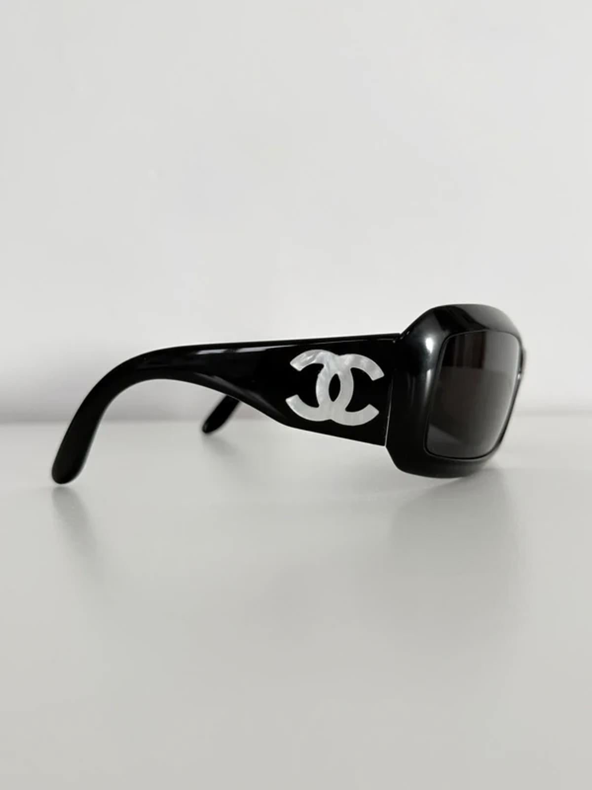 Chanel mother of pearl sunglasses