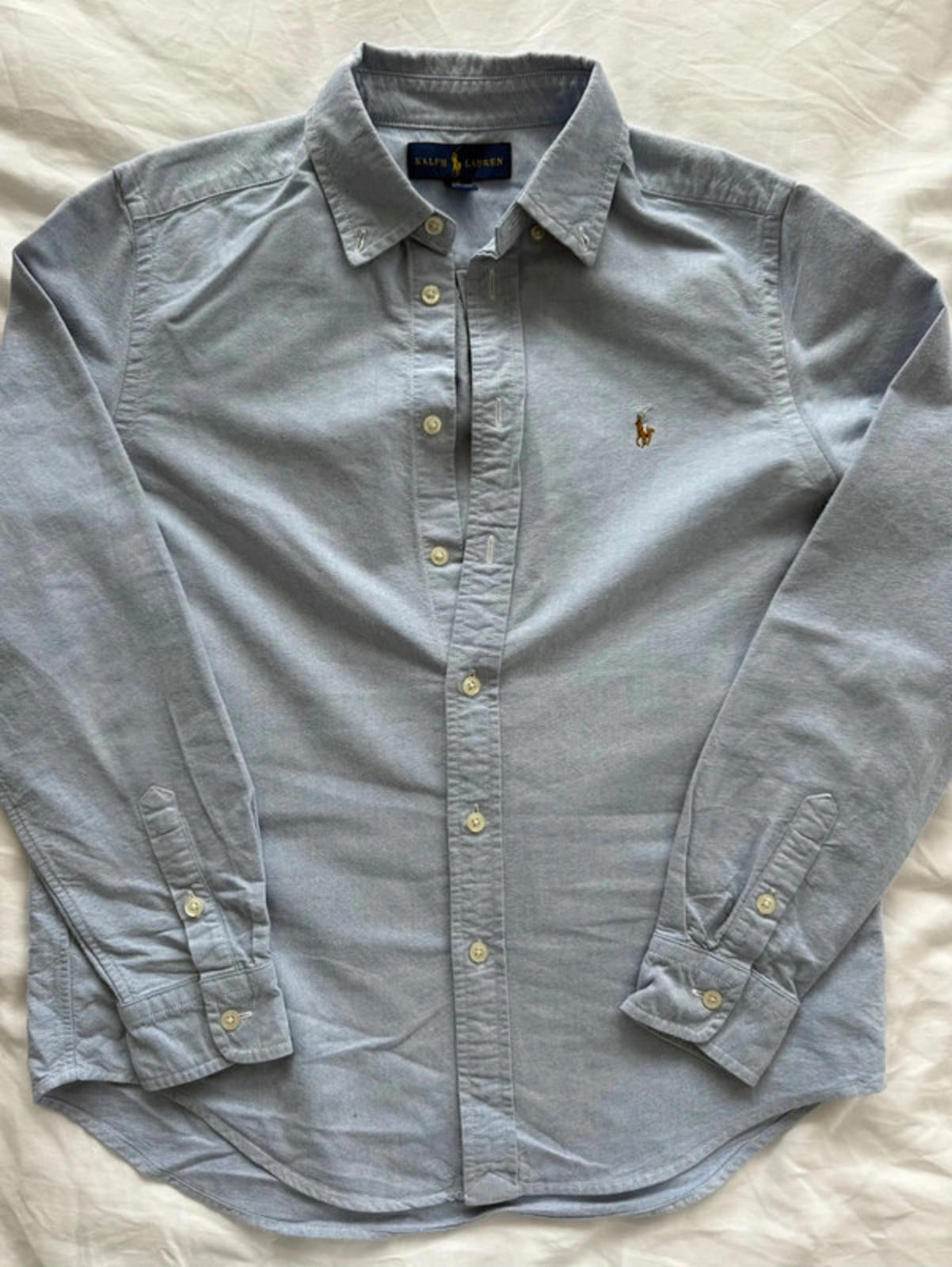 Ralph Lauren light blue button-down shirt