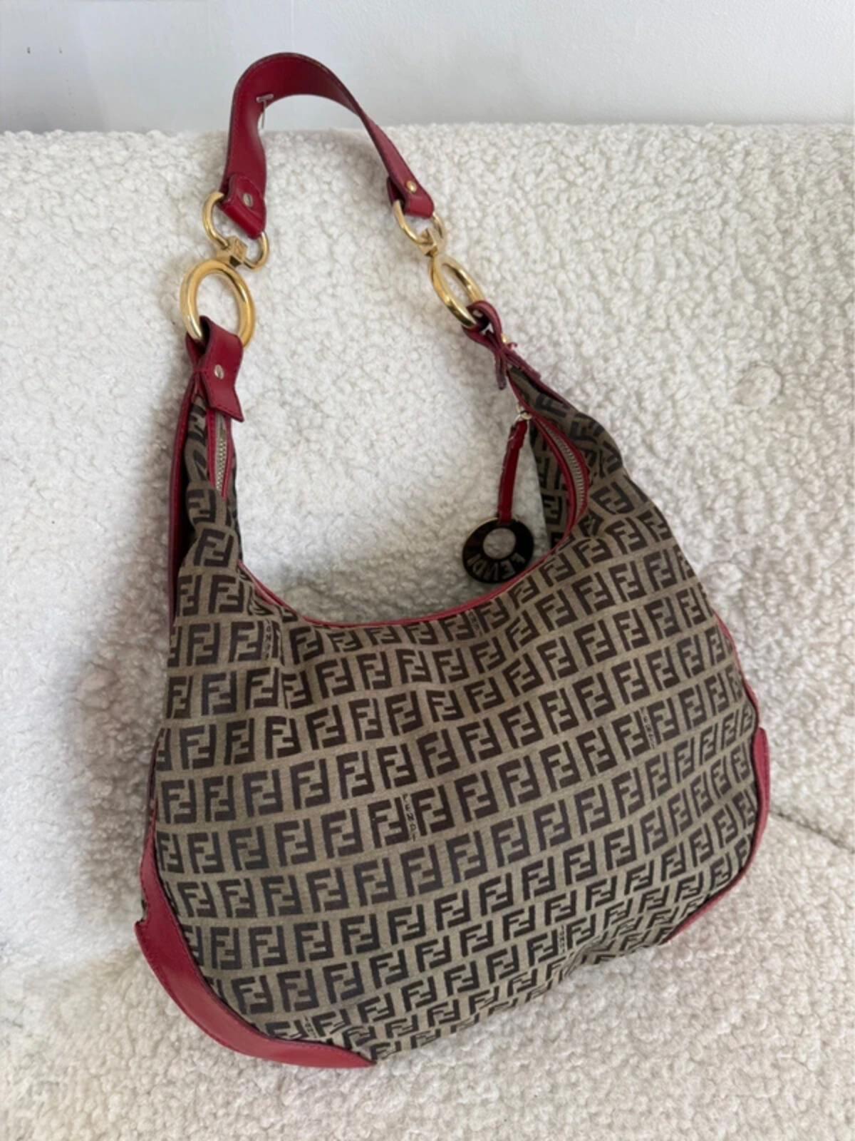 Fendi Zucchino Chef Hobo Bag