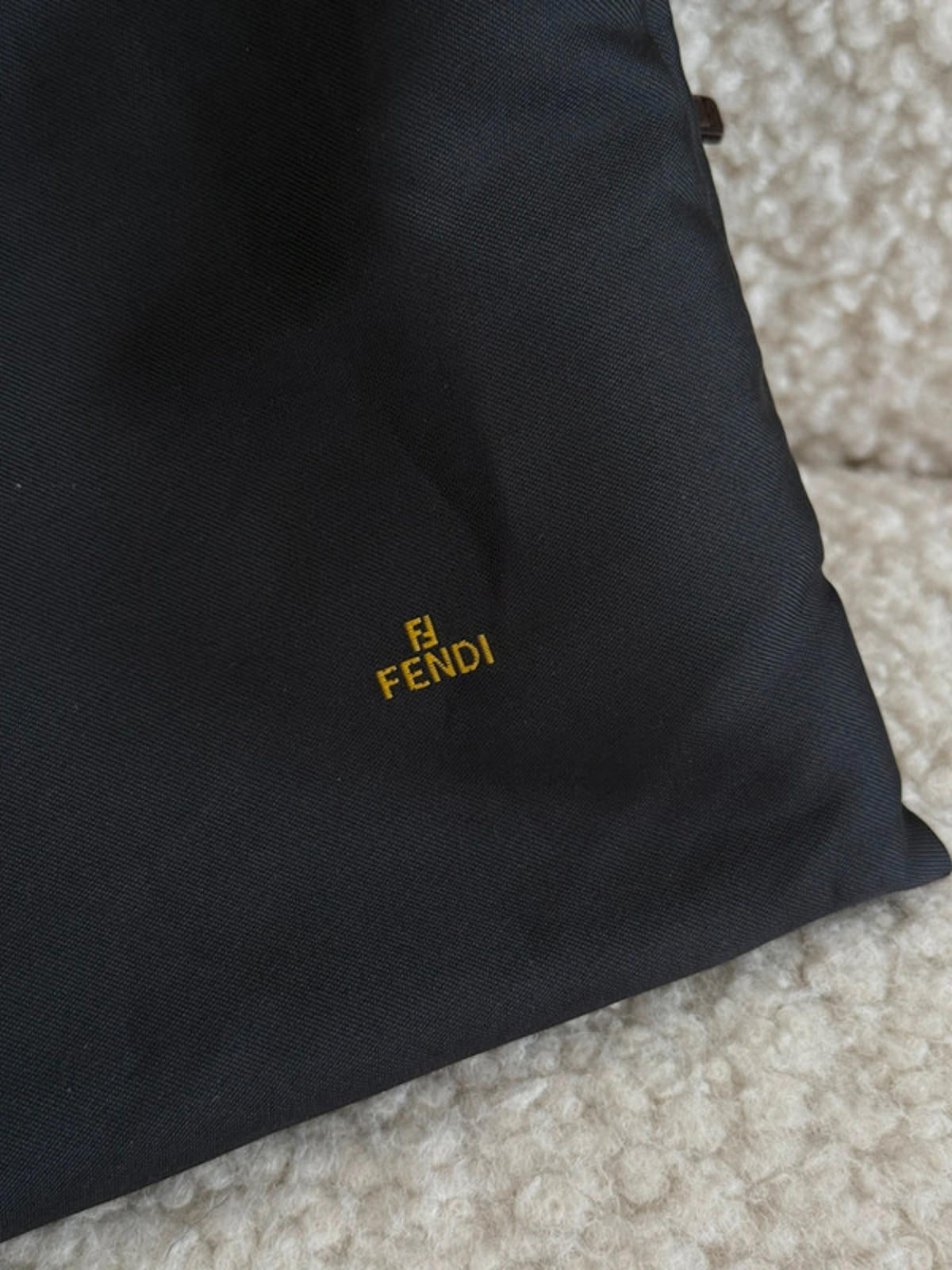 Fendi Mama Zucca monogram baguette shoulder bag