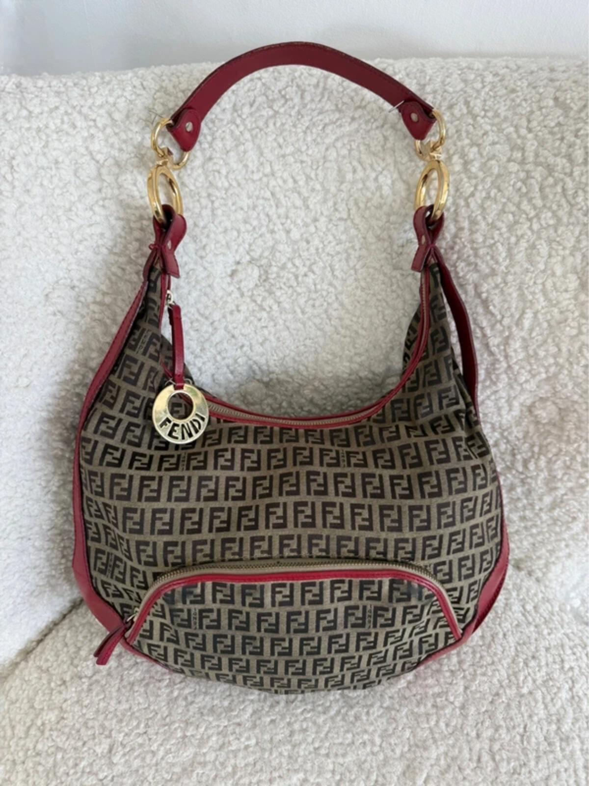 Fendi Zucchino Chef Hobo Bag