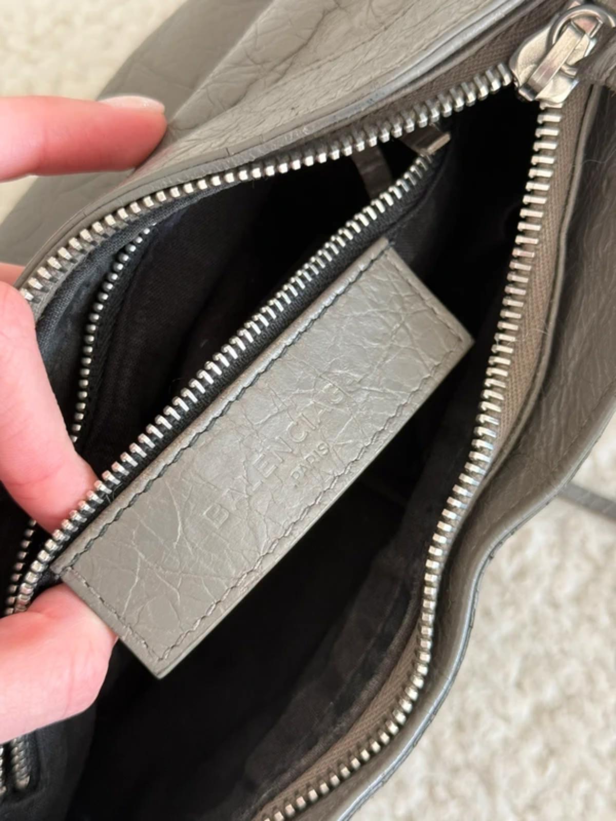 Balenciaga City Mini Crossbody Bag Grey