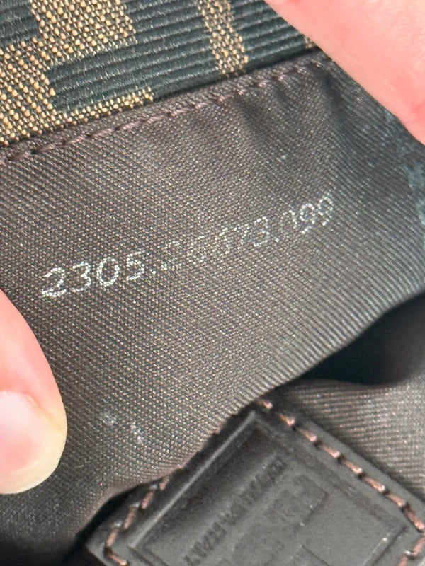 Fendi Zucca Mini Croissant Bag