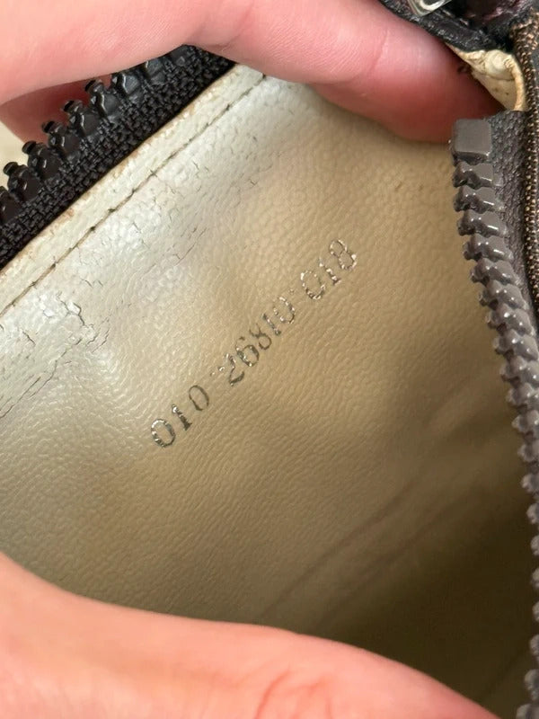 Fendi Zucchino Canvas Pochette Shoulder Bag