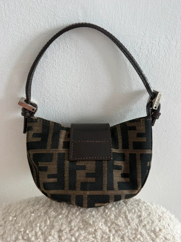 Fendi Zucca Mini Croissant Bag