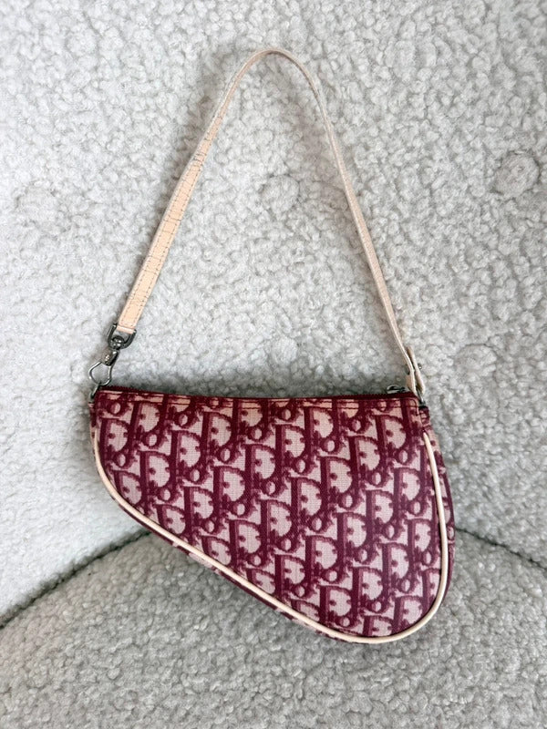dior saddle pochette shoulder bag