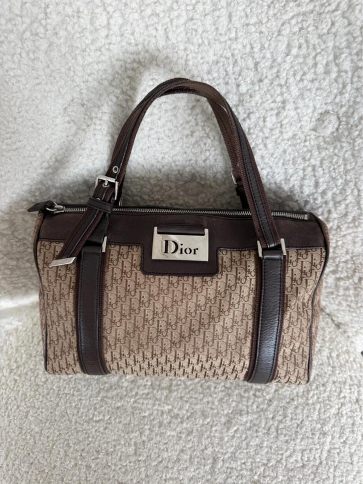 Dior Trotter Street Chic Boston Bag