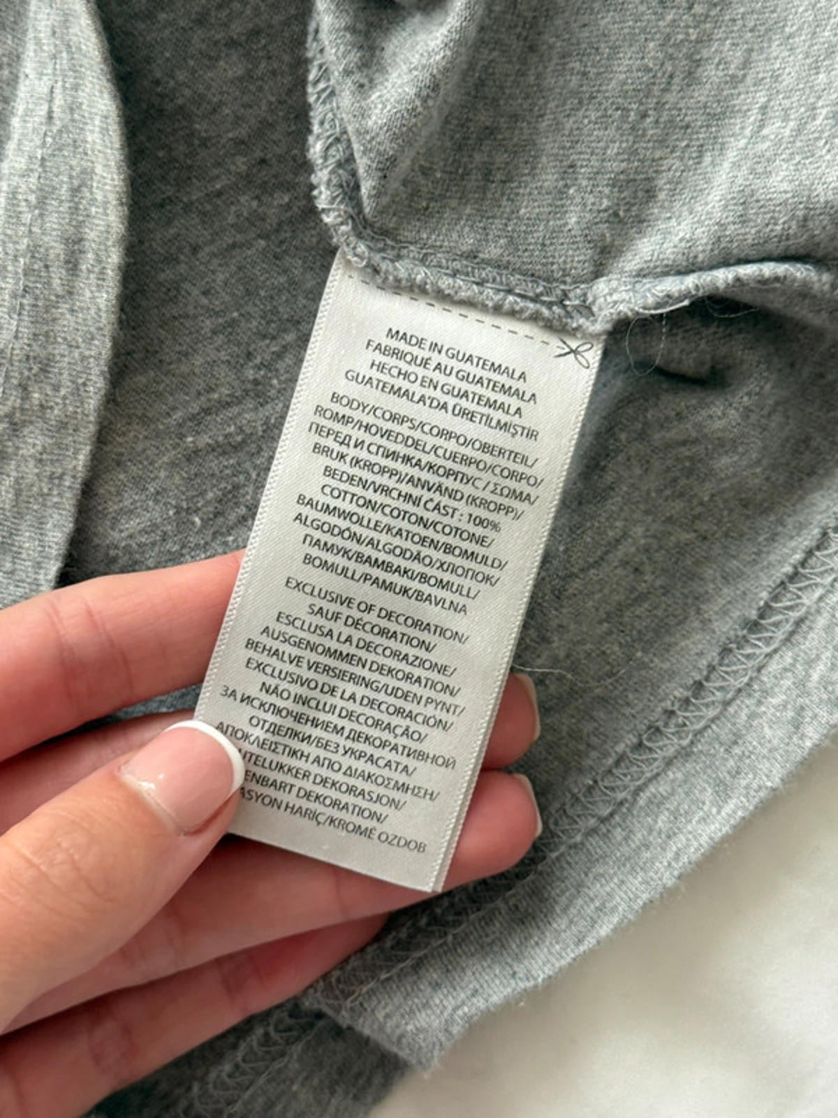 Ralph Lauren Grey USA Flag Tee