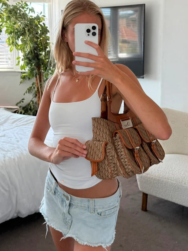dior trotter street chic cargo shoulder bag