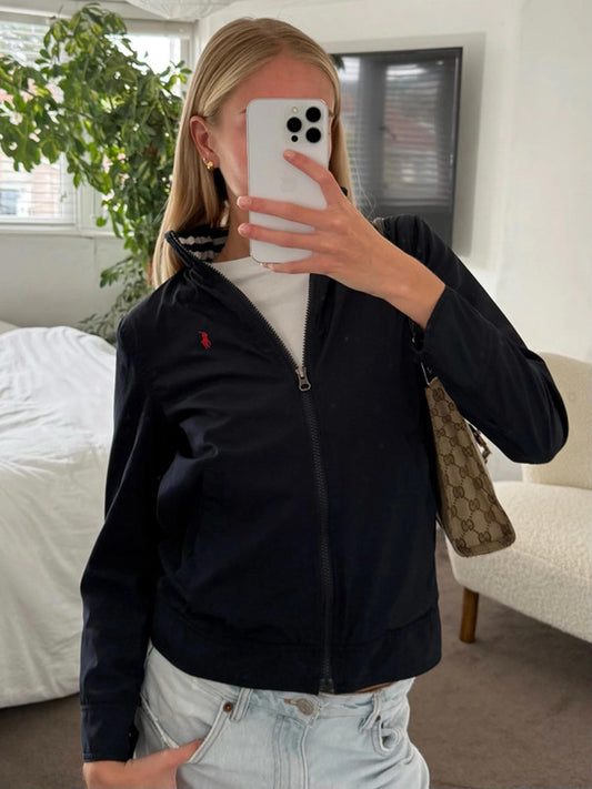 Ralph Lauren navy windbreaker jacket