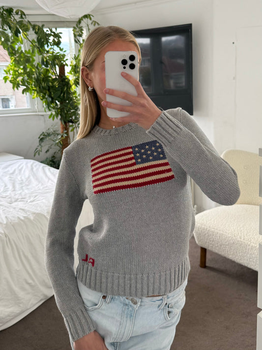 American flag knit