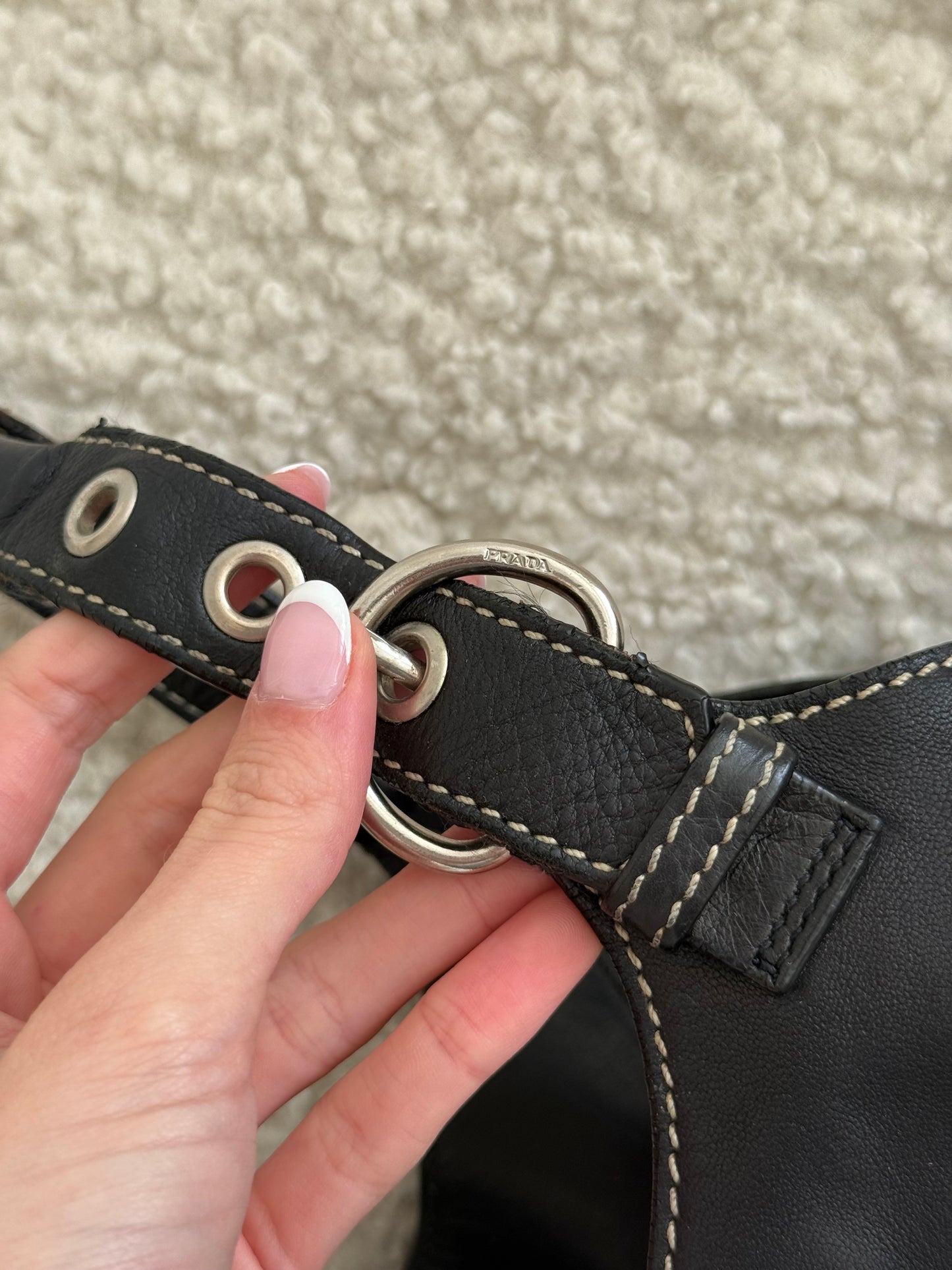 Prada Leather Shoulder Bag
