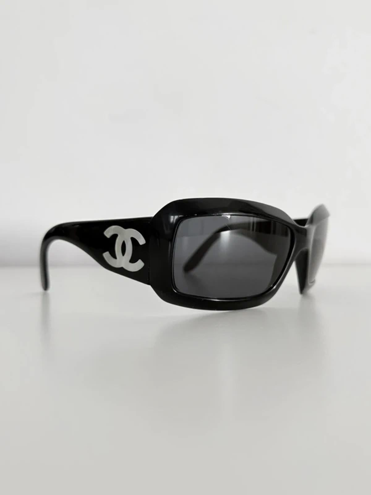 Chanel mother of pearl sunglasses