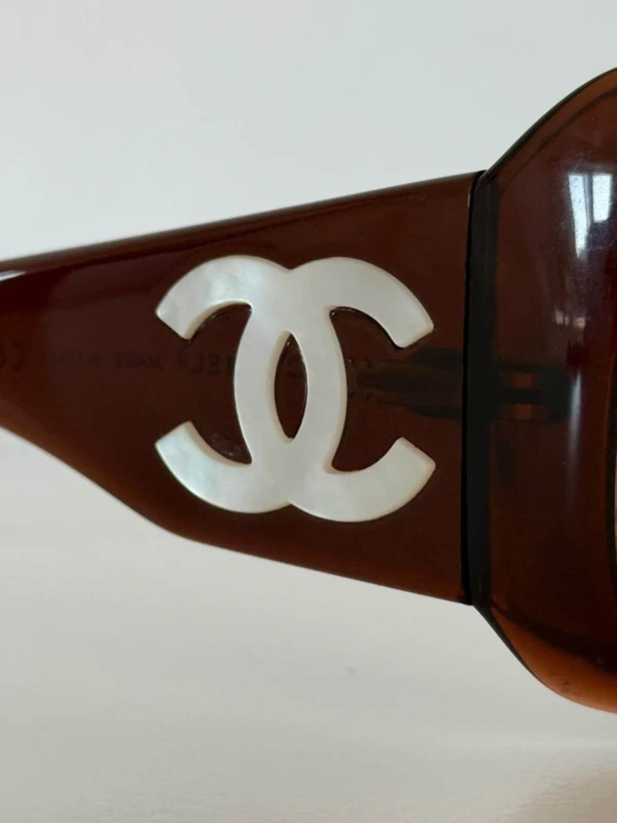 Chanel rectangular sunglasses