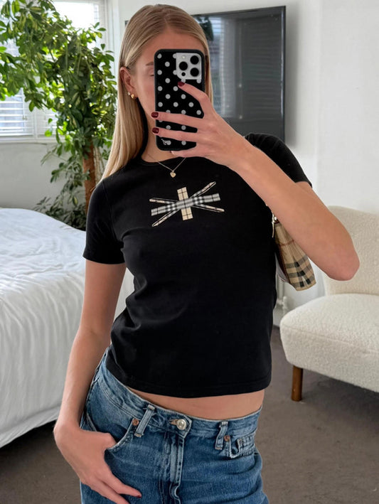 Burberry London Check Cross T-Shirt