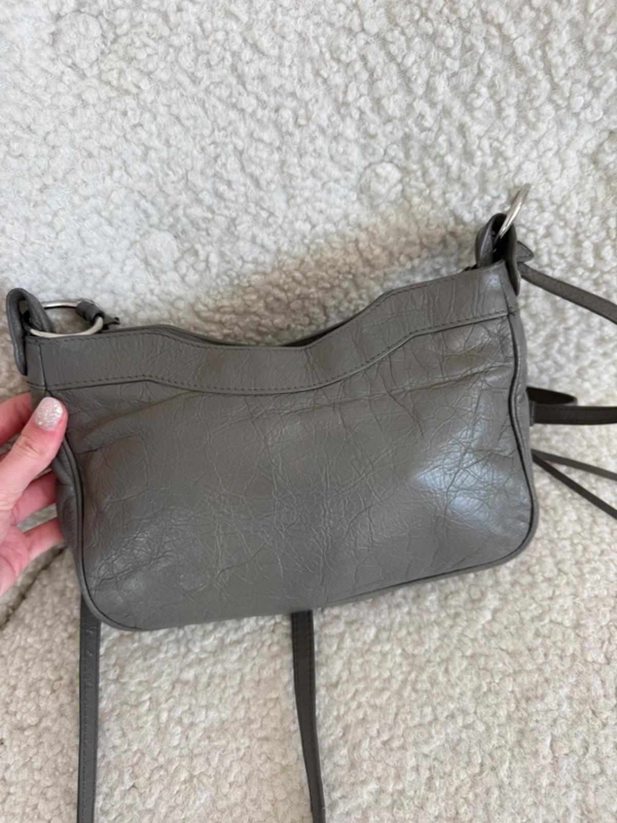 Balenciaga City Mini Crossbody Bag Grey