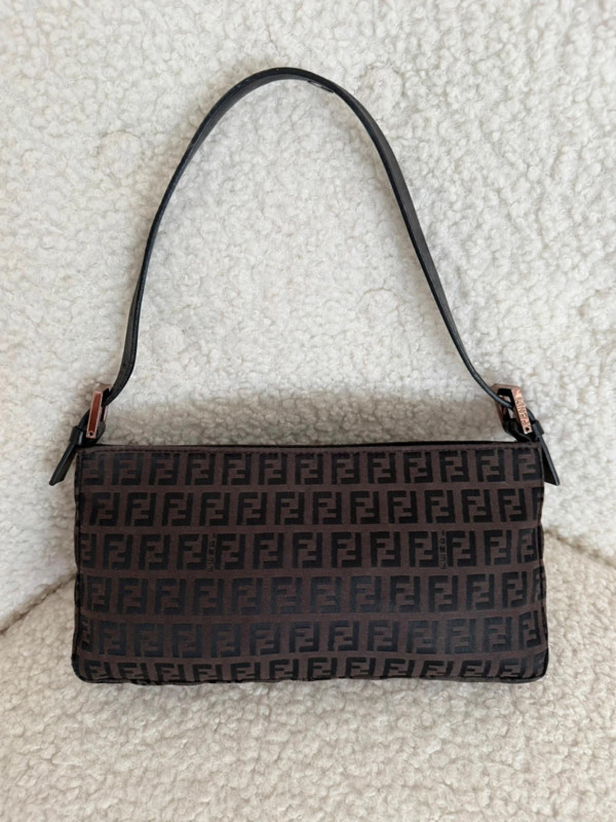 Fendi Zucca monogram shoulder bag