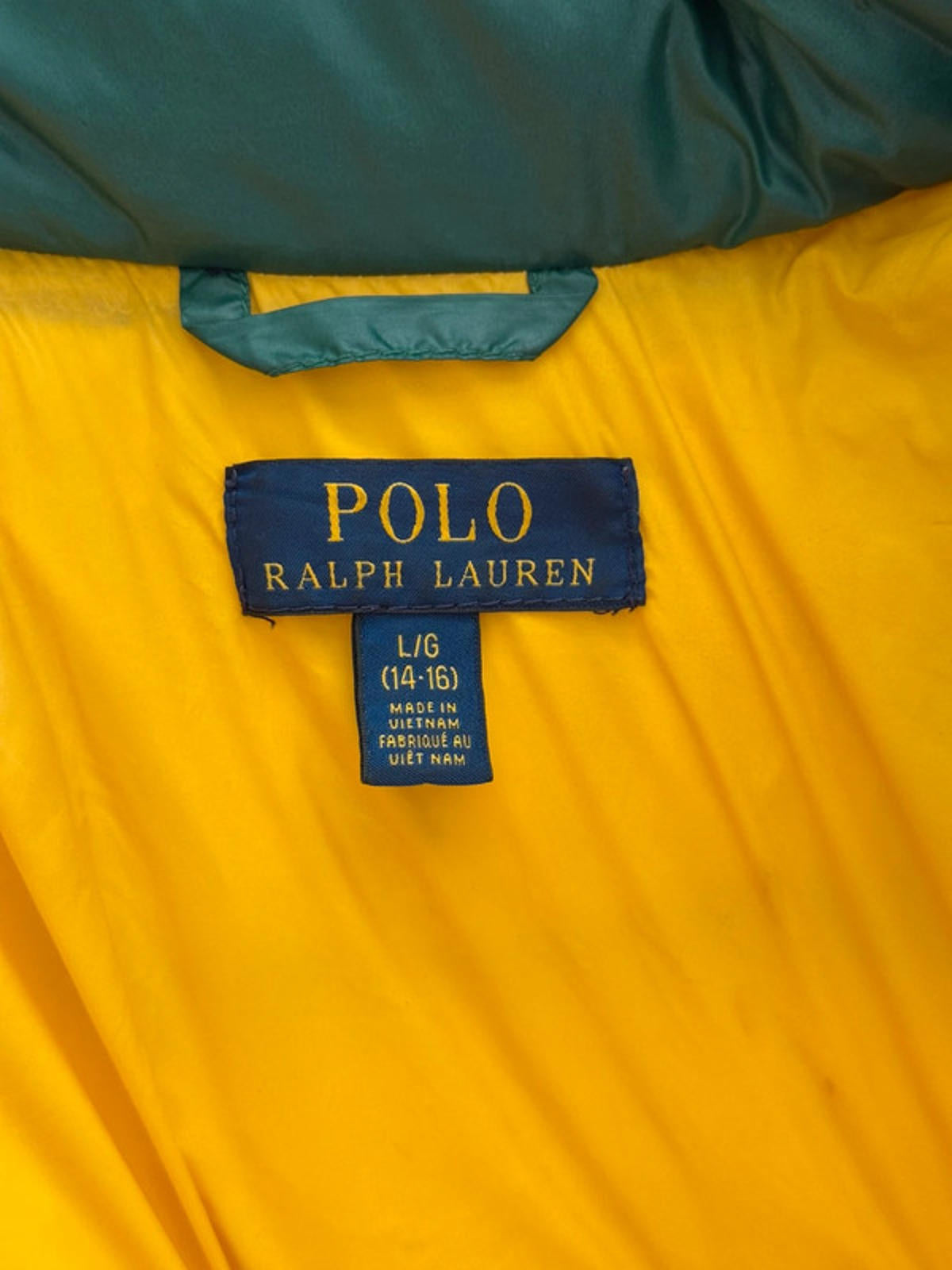 Polo Ralph Lauren Puffer Jacket Green