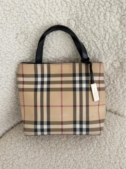 Burberry Nova Check Mini Tote