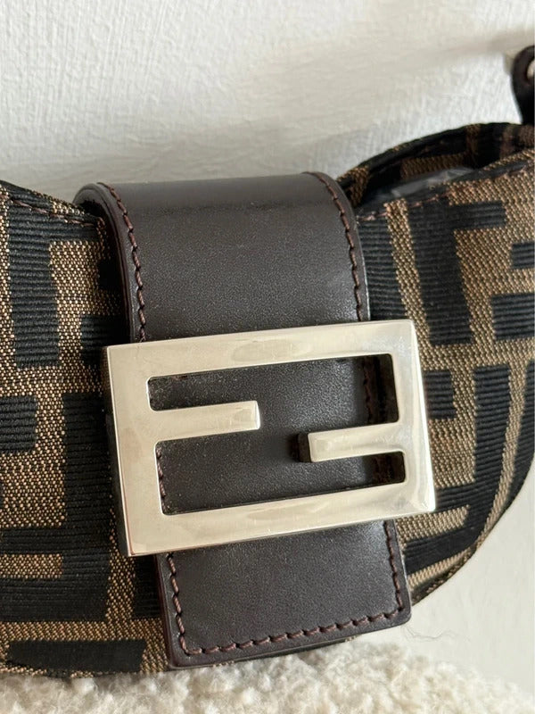 Fendi Zucca Mini Croissant Bag