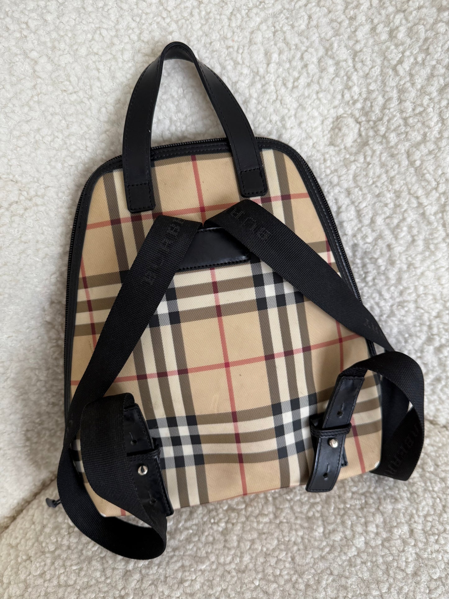 Burberry Nova check backpack