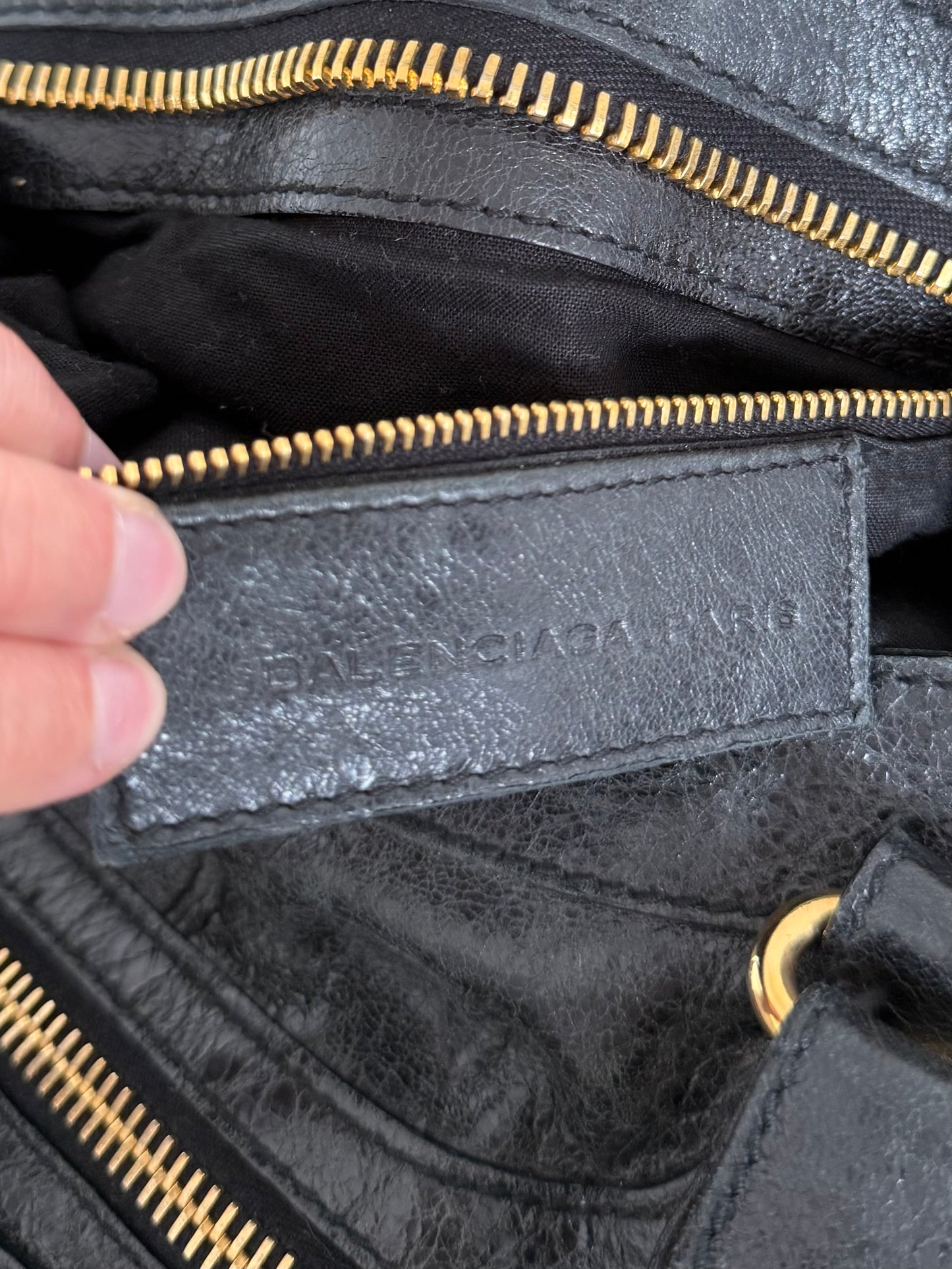 Balenciaga City Leather Shoulder Bag