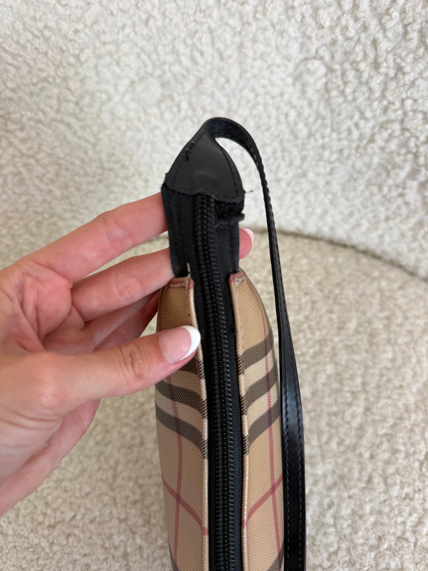 Vintage Burberry Nova Check Pochette