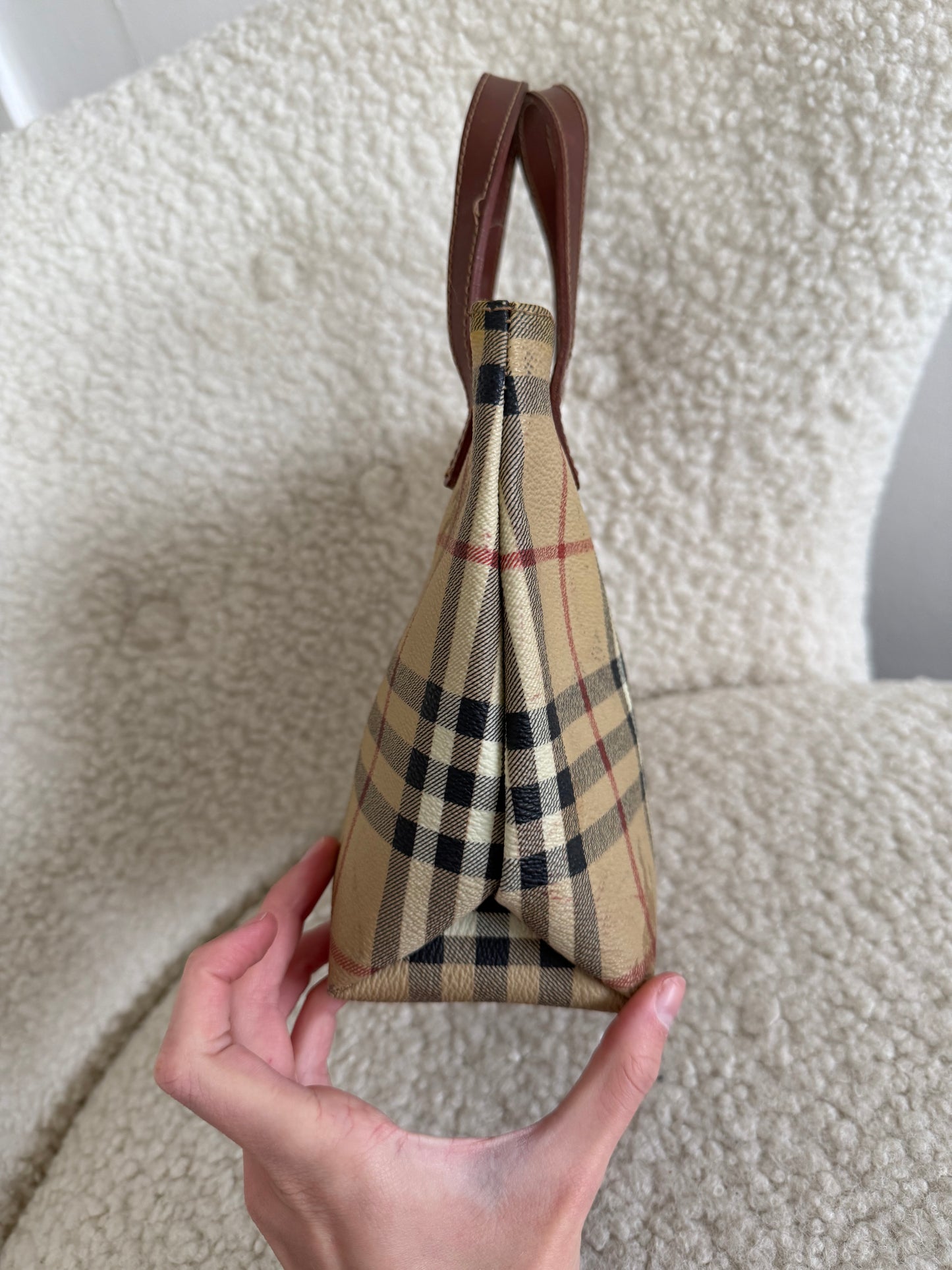 Burberry haymaker mini tote