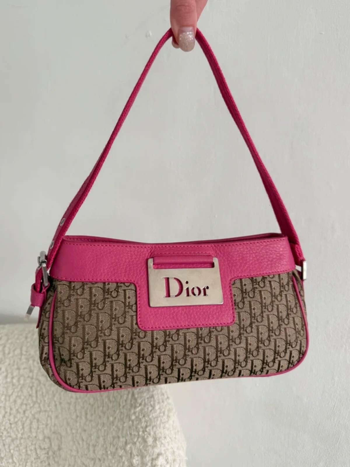 Christian Dior Oblique Pink Pochette