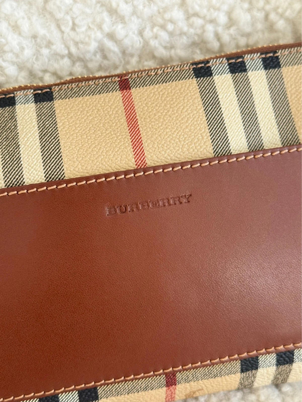 Burberry London Check small shoulder bag