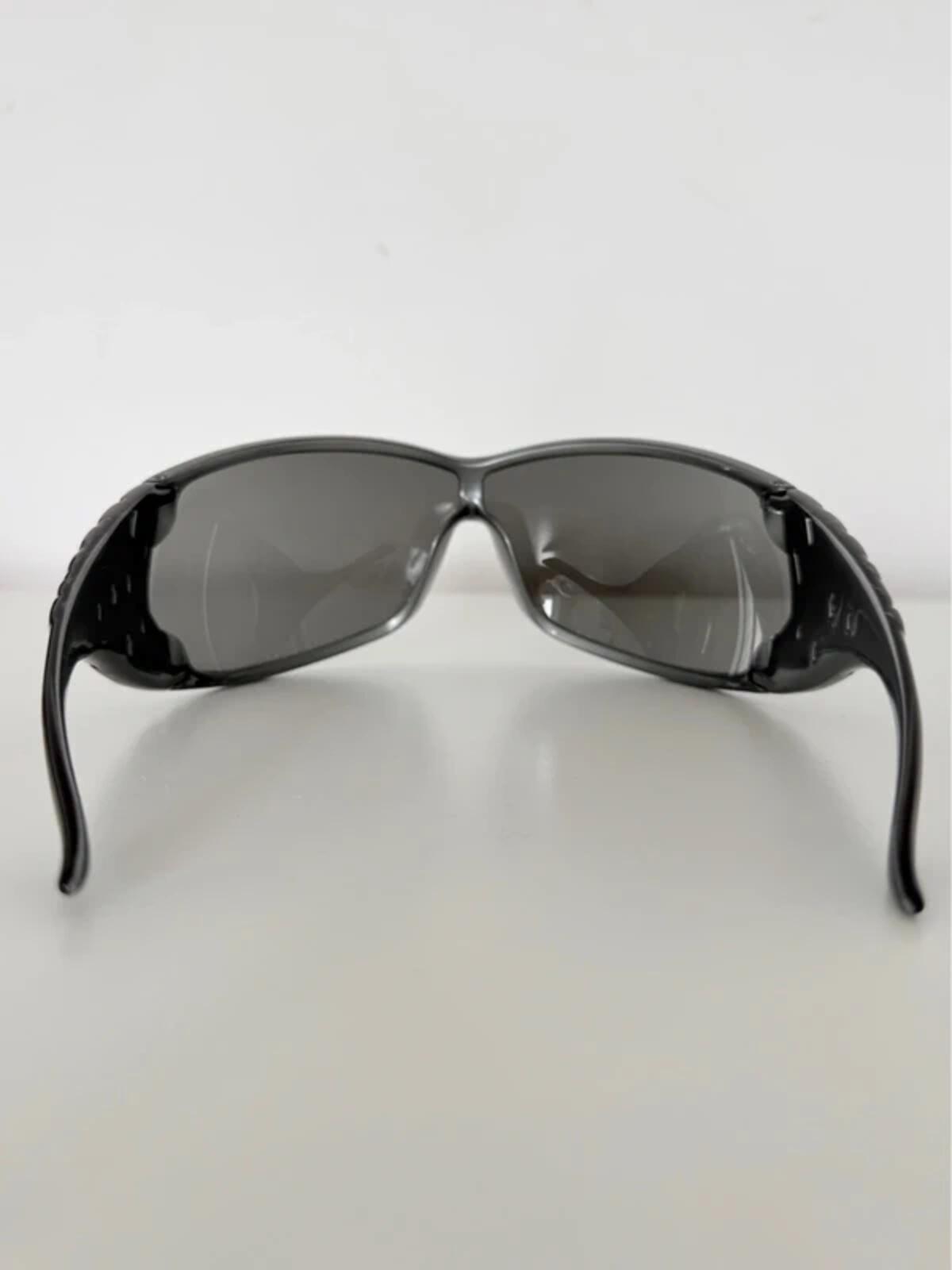 Dior Black Ribbon Shield Sunglasses