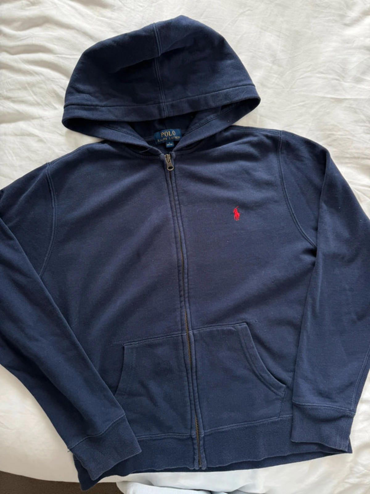 Polo Ralph Lauren navy zip-up hoodie
