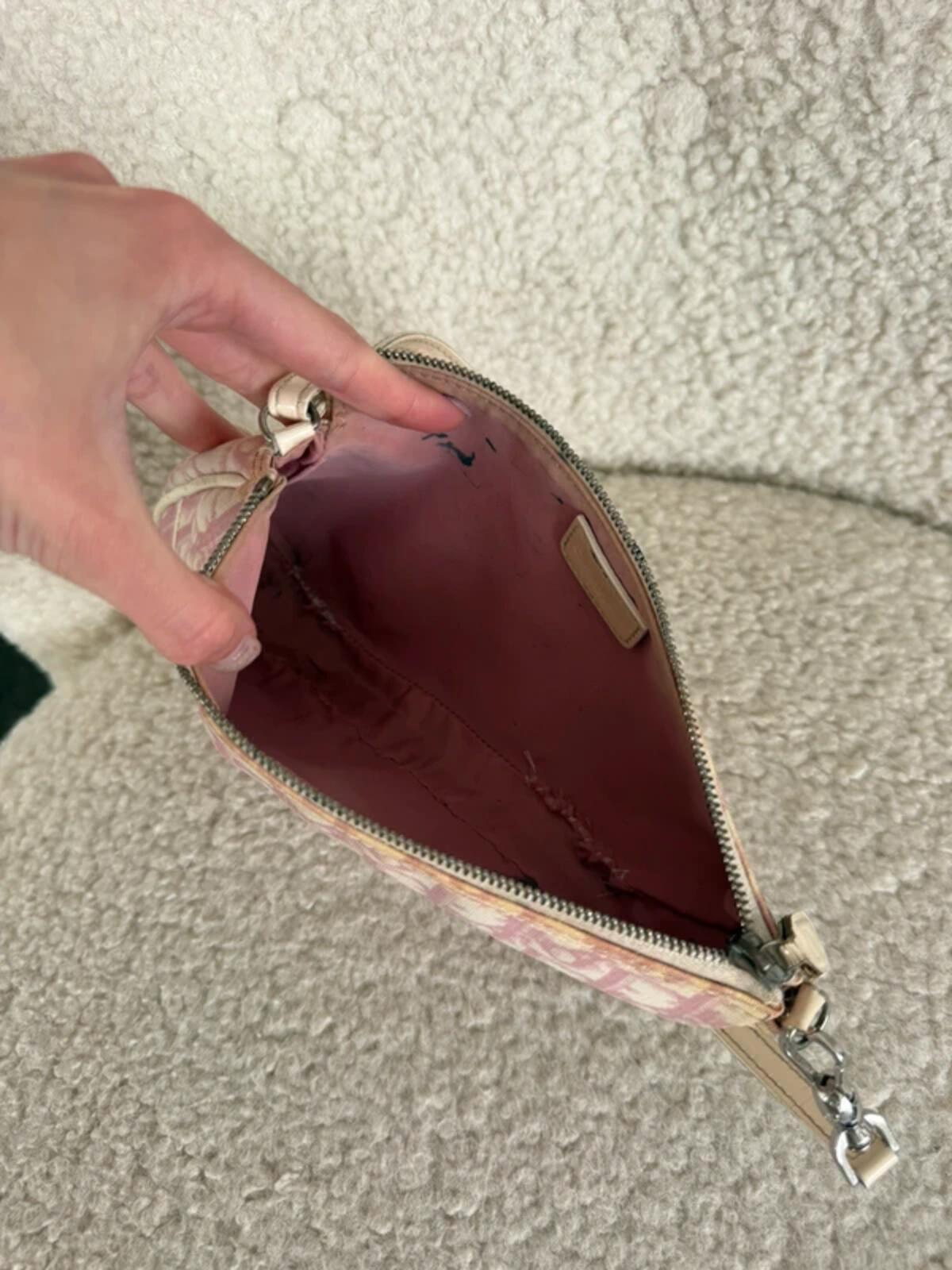 Christian Dior Pink Monogram Pochette