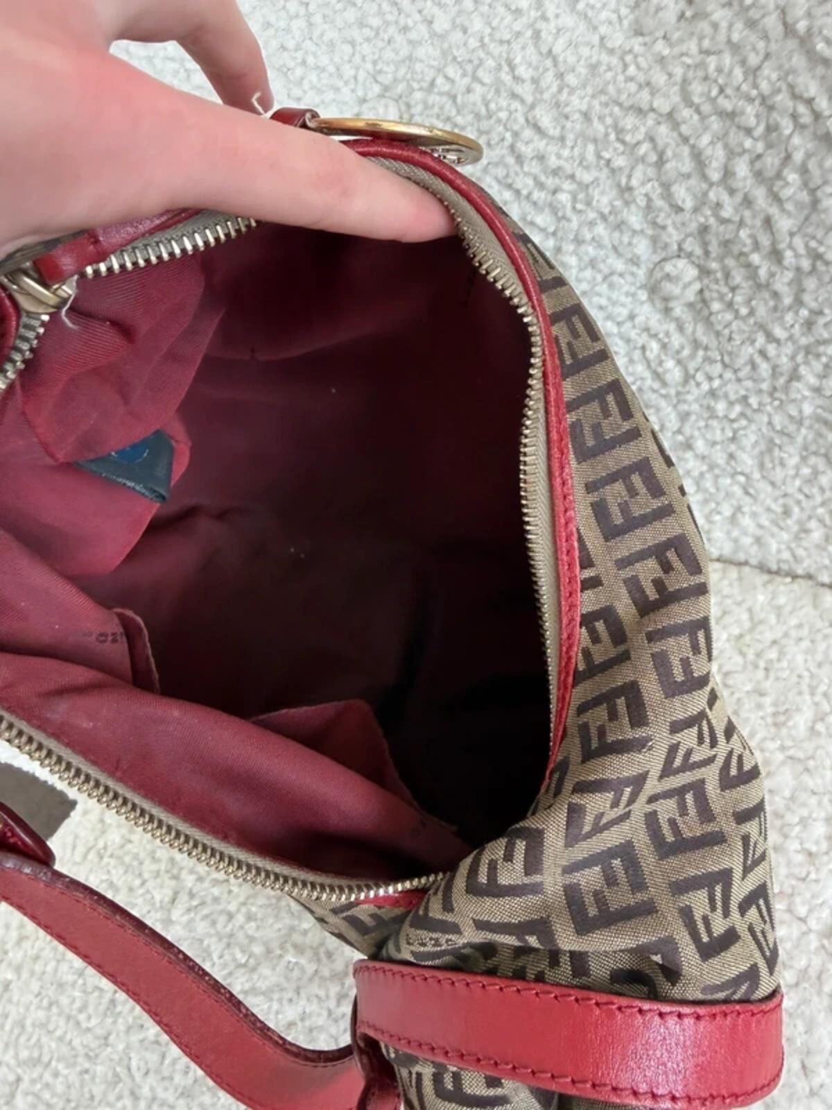 Fendi Zucchino Chef Hobo Bag