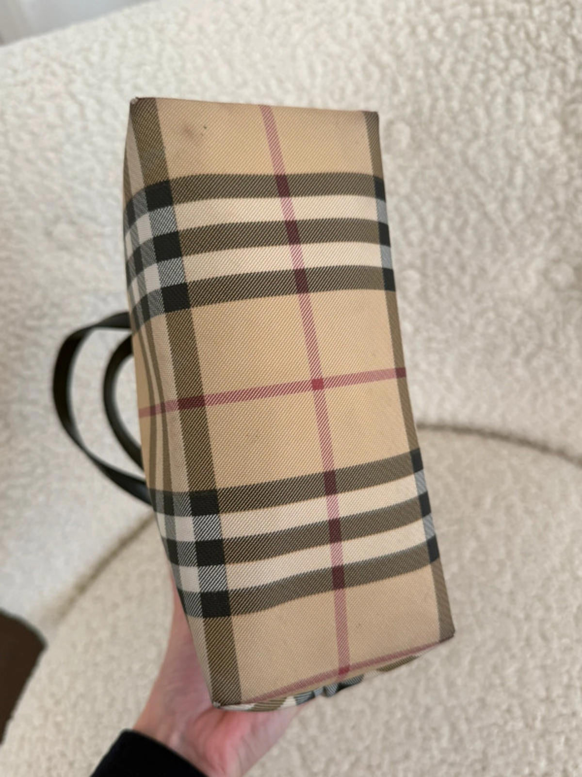 Burberry Nova Check Mini Tote