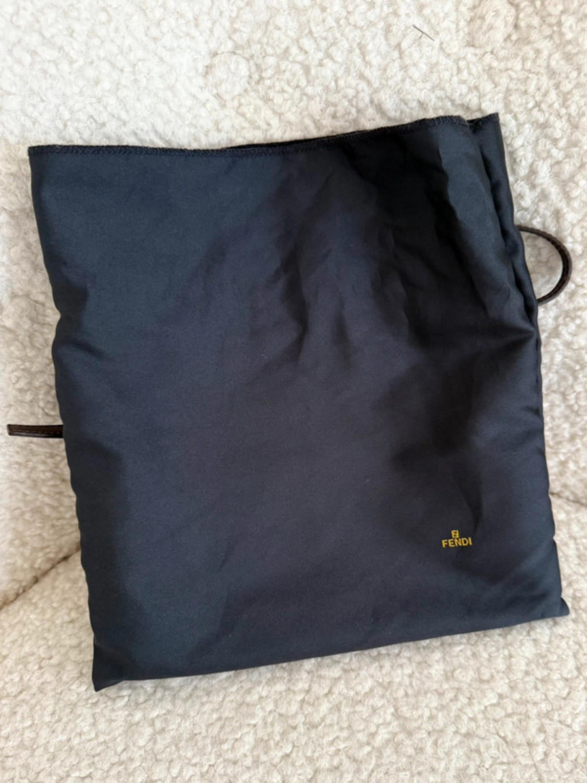 Fendi Mama Zucca monogram baguette shoulder bag