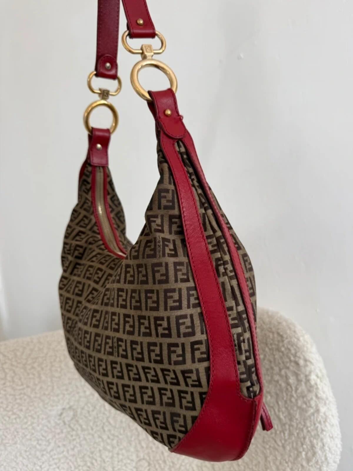 Fendi Zucchino Chef Hobo Bag