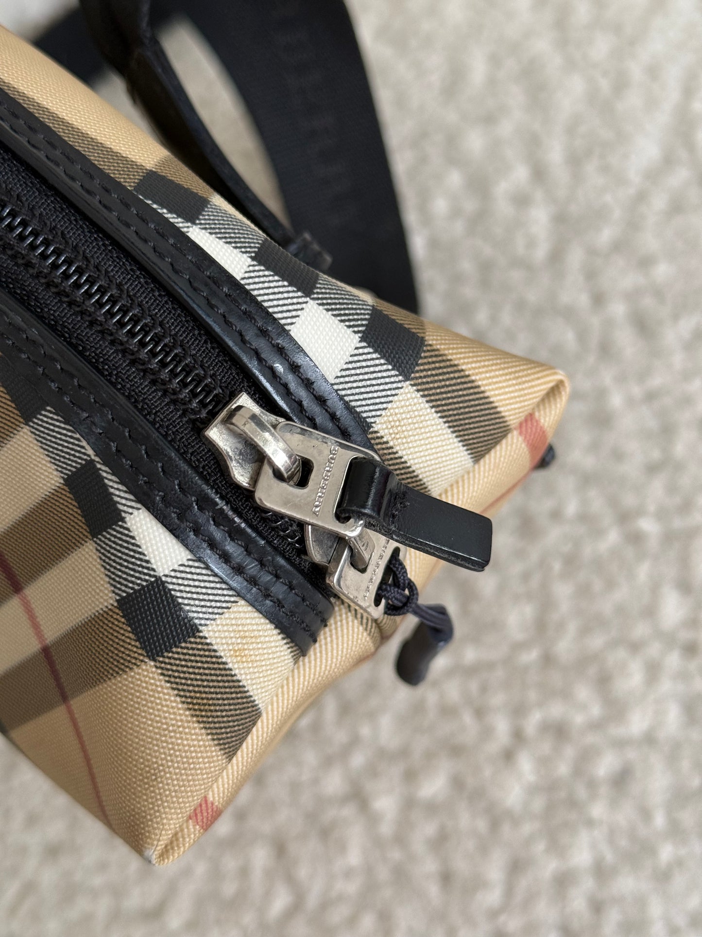 Burberry Nova check backpack