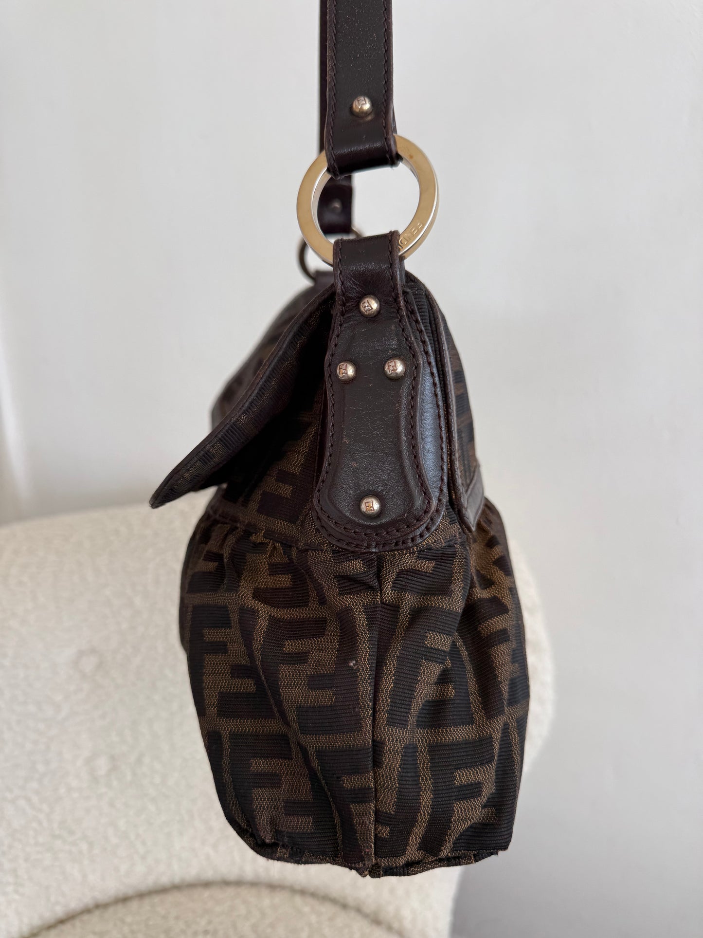 Fendi Zucca Chef Hobo – Medium