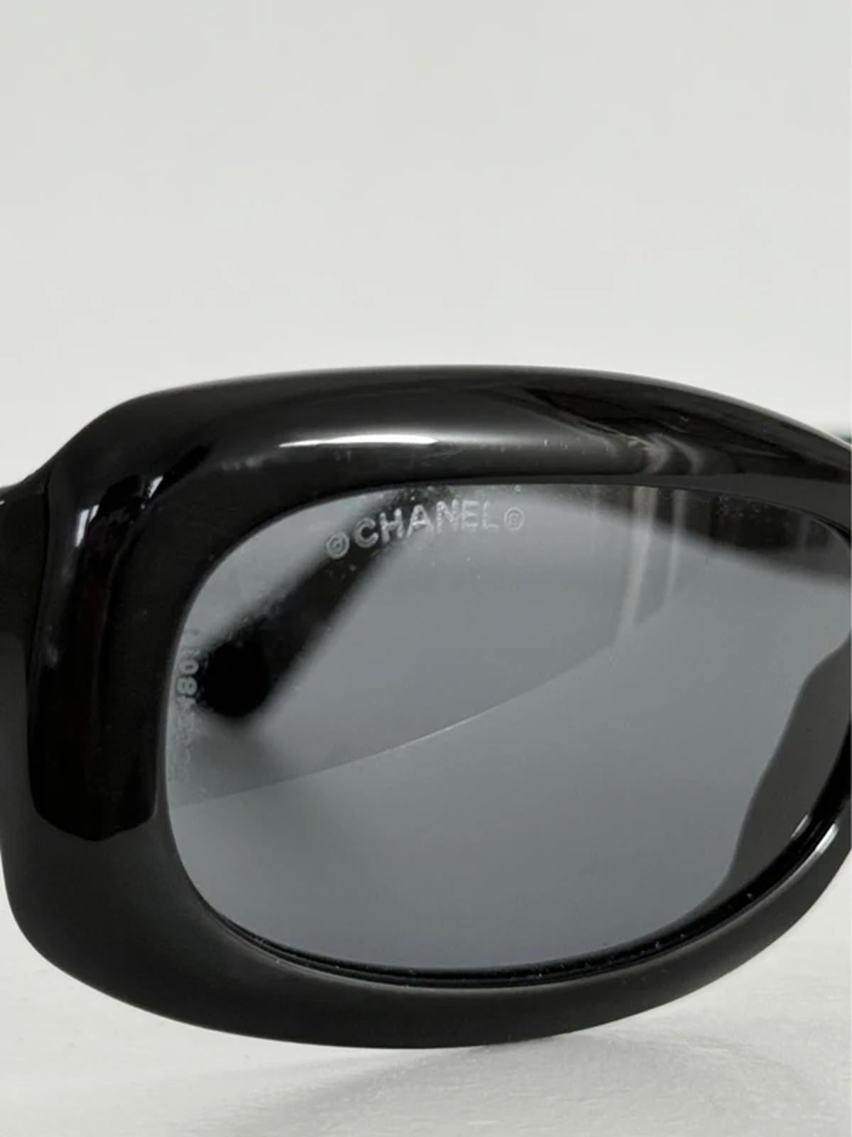 Chanel black sunglasses