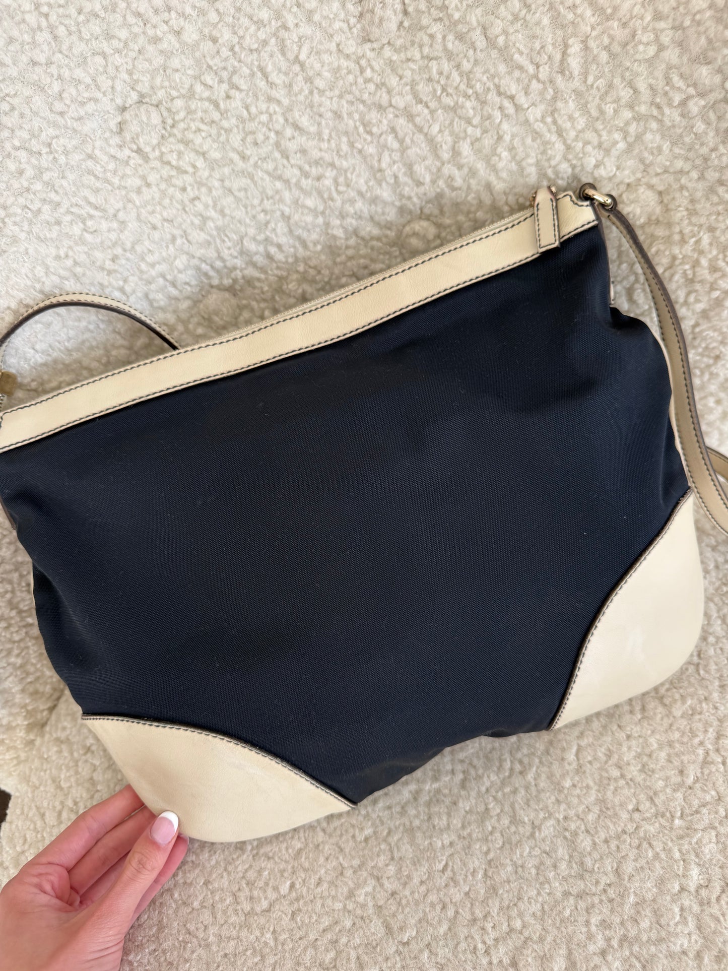 Gucci Script Logo Shoulder / Crossbody Bag