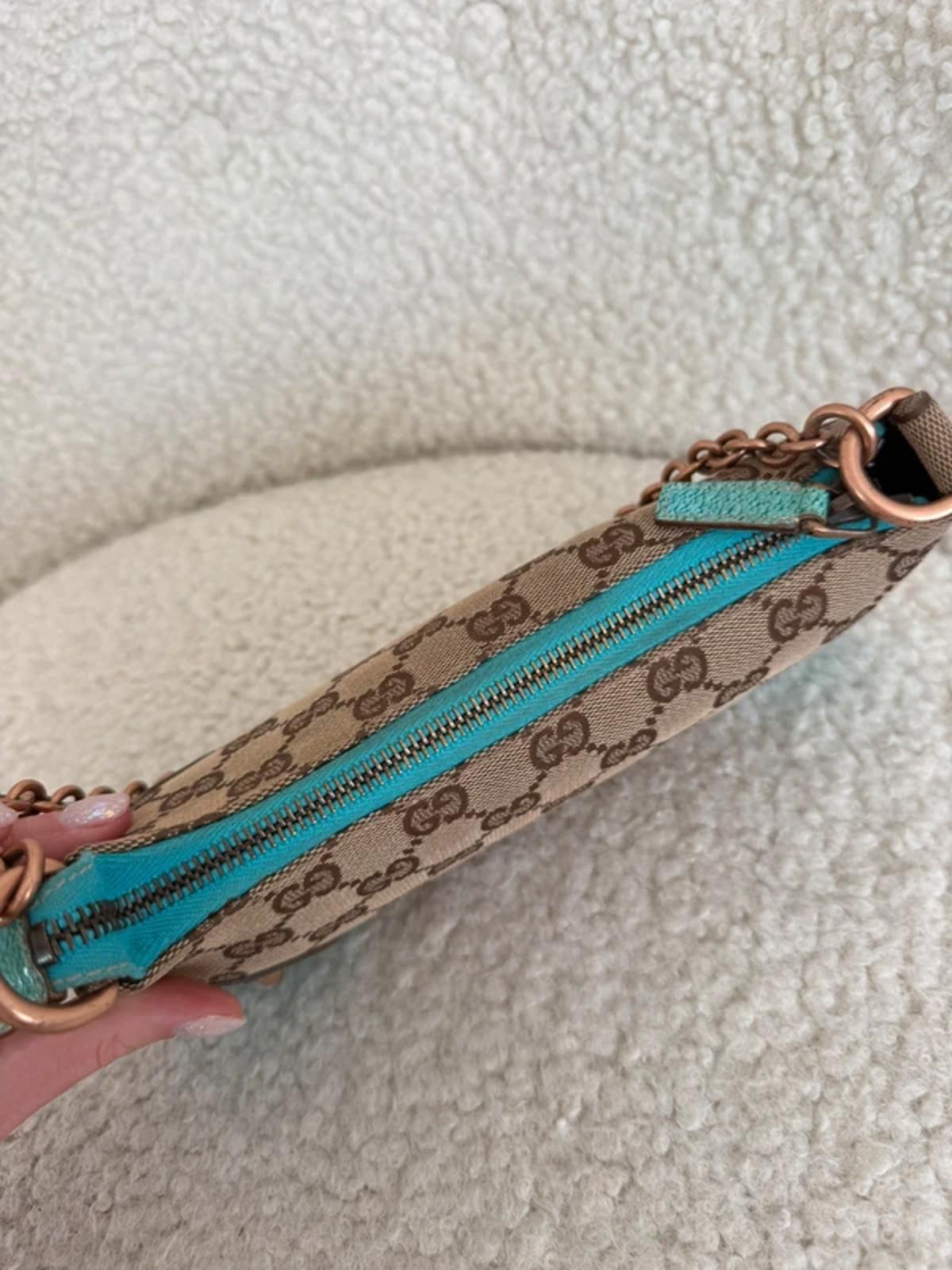 Gucci GG Monogram Nailhead Pochette