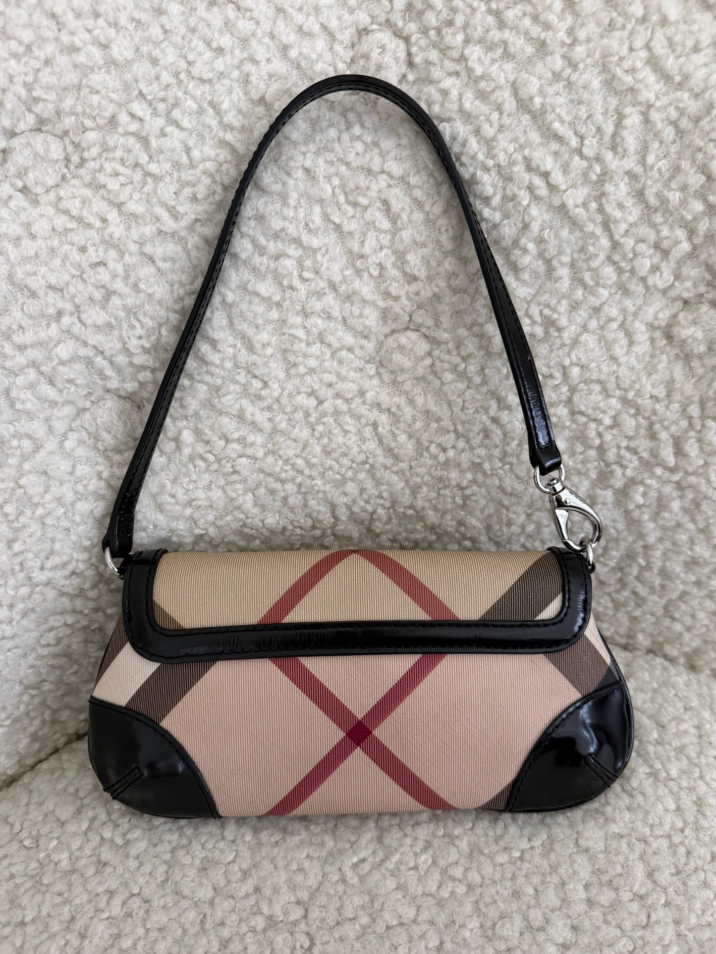Burberry mini vintage check shoulder bag