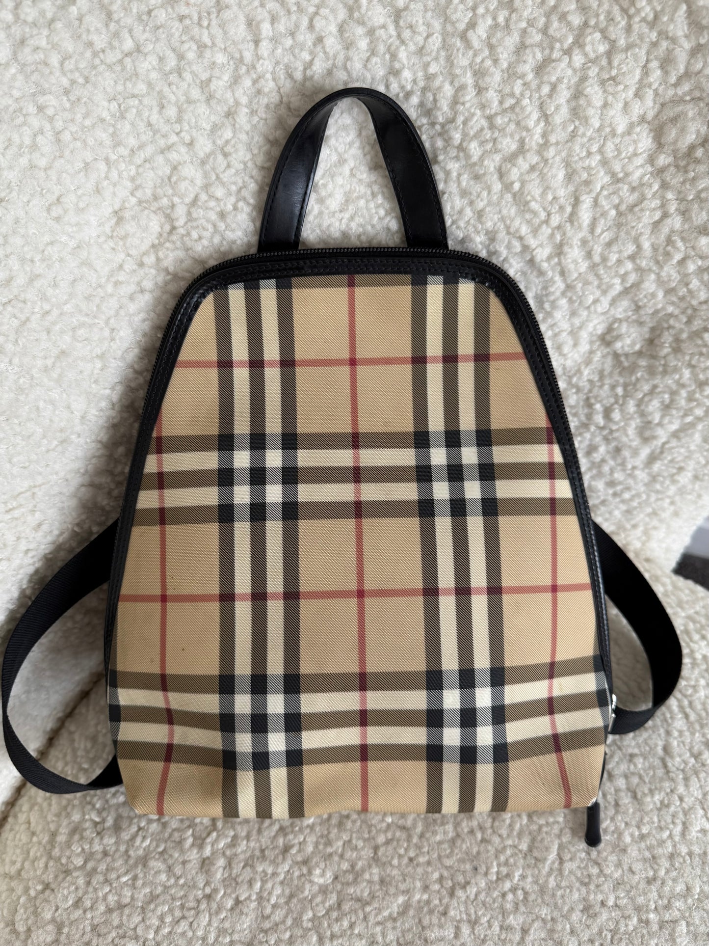 Burberry Nova check backpack