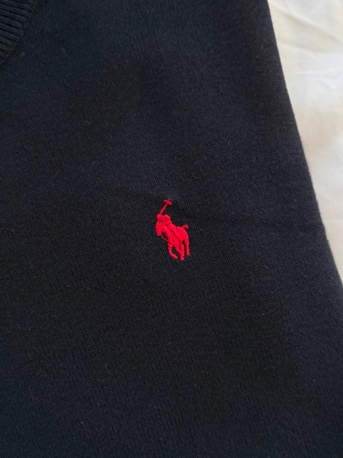 Polo Ralph Lauren navy crew neck knit