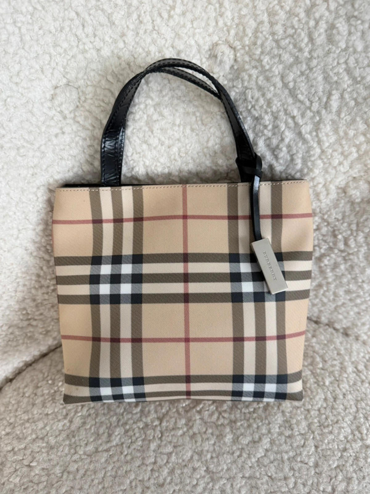 Burberry Nova Check Mini Tote
