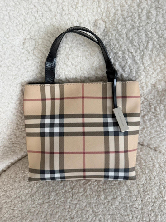 Burberry Nova Check Mini Tote