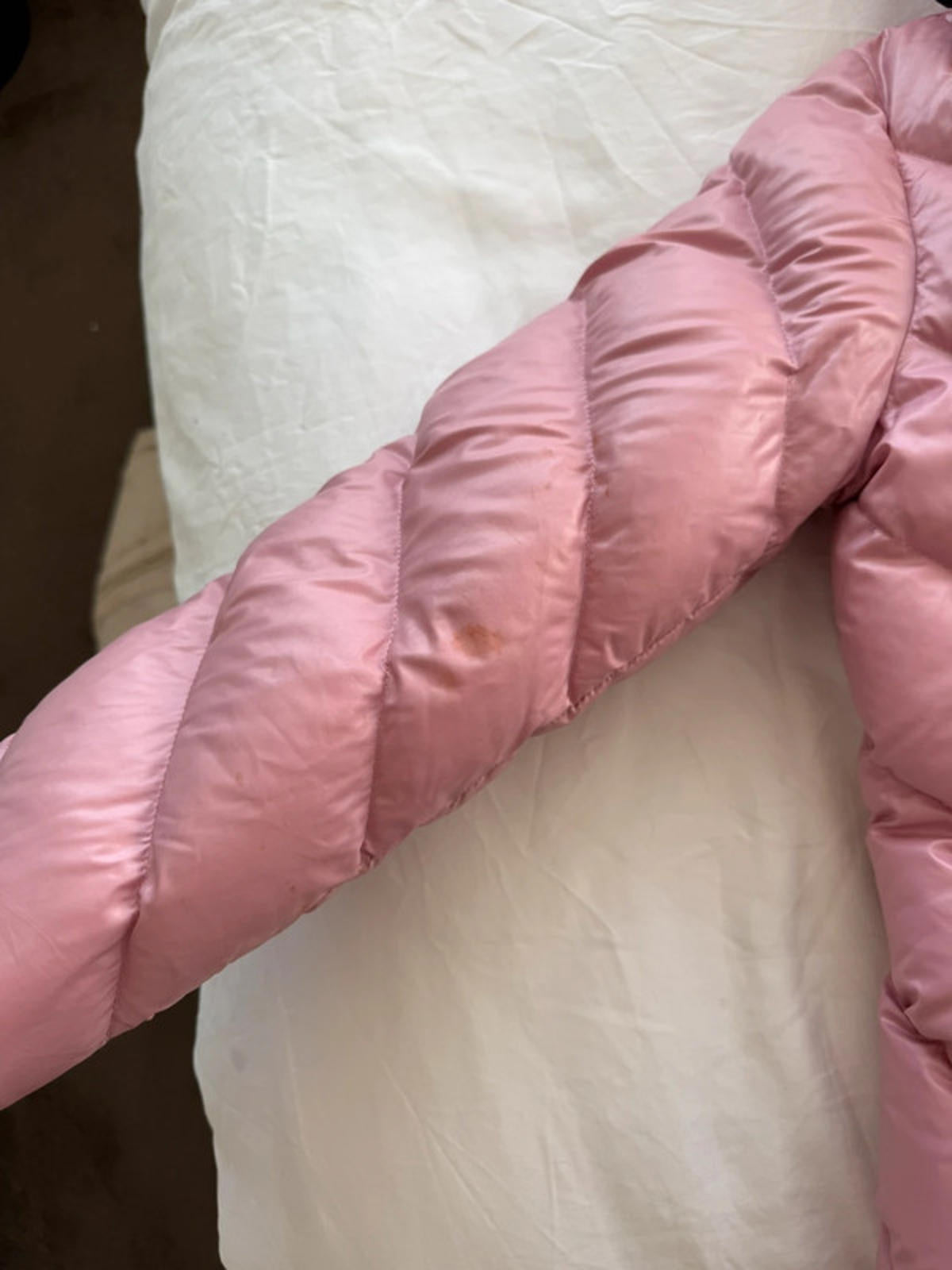 Moncler Brouel Giubbotto pink down jacket