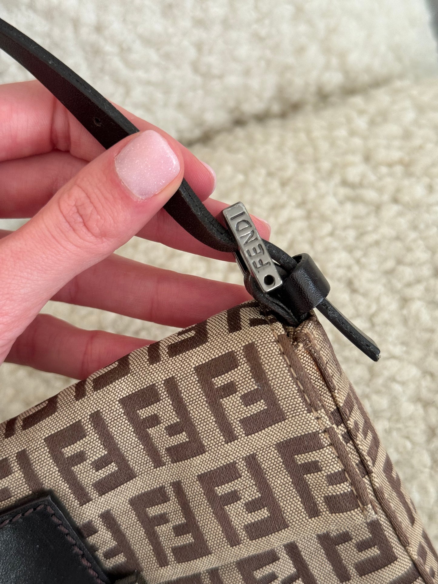 Fendi baguette mini bag ￼