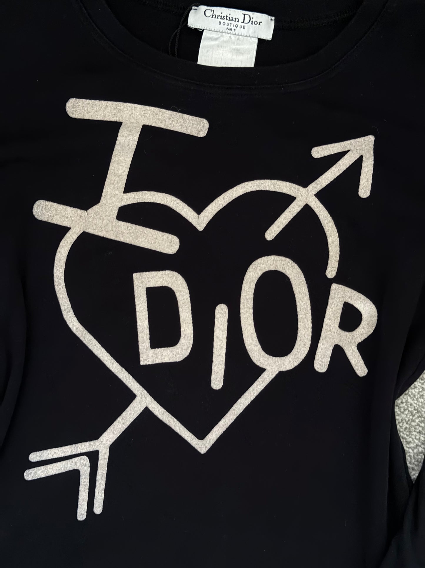 Dior “I <3 Dior” Long Sleeve Top